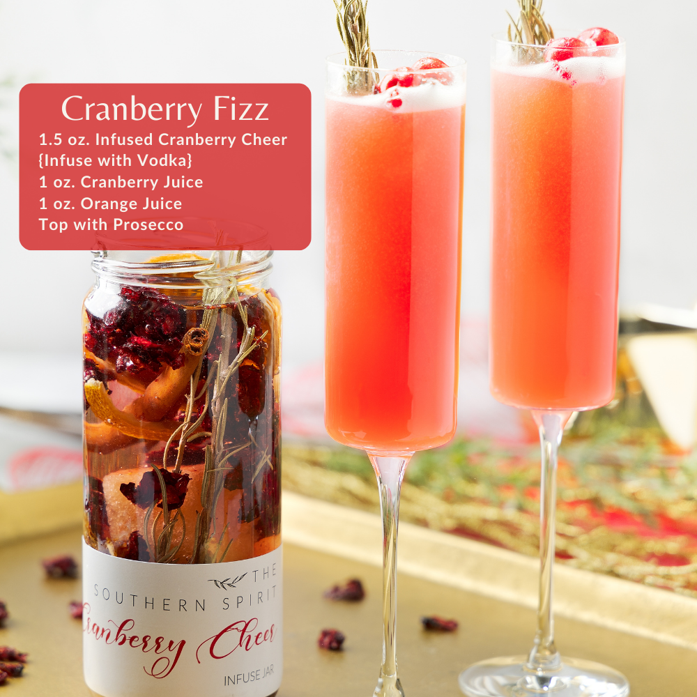 Cranberry Cheer Cocktail Infusion
