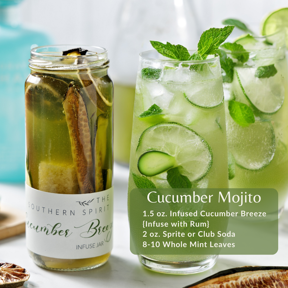 Cucumber Breeze Cocktail Infusion – The Southern Spirit