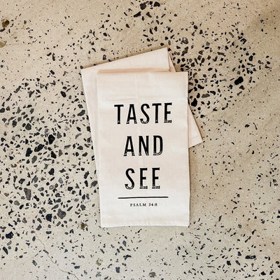 Taste & See Tea Towel