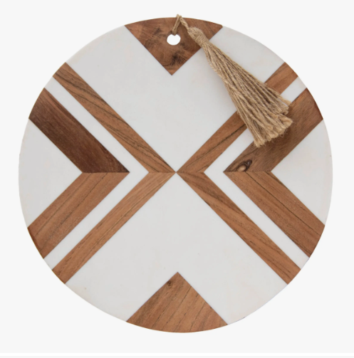 Clement Round Charcuterie Board