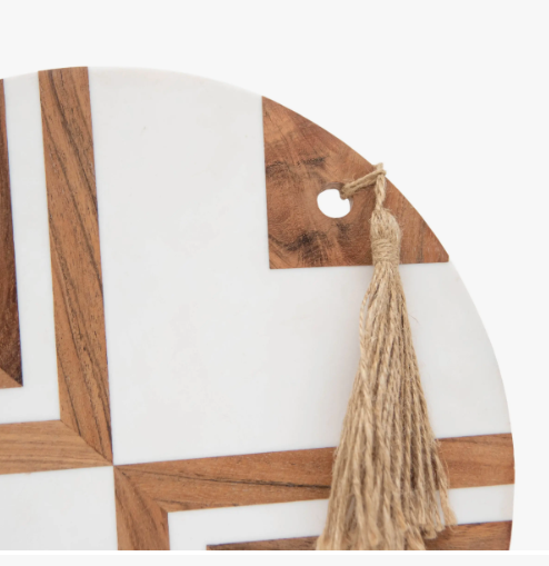 Clement Round Charcuterie Board
