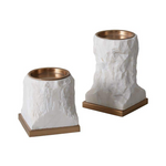 Plymouth Rock Candle Holder