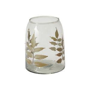 
            
                Load image into Gallery viewer, The Elder Votive - Gold Leaf Tall Vase
            
        