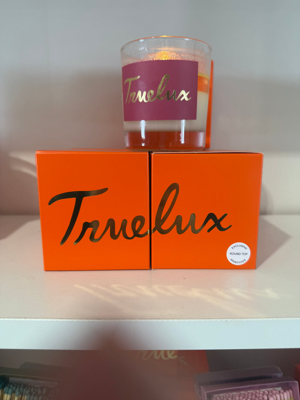 Round Top Candle by Truelux