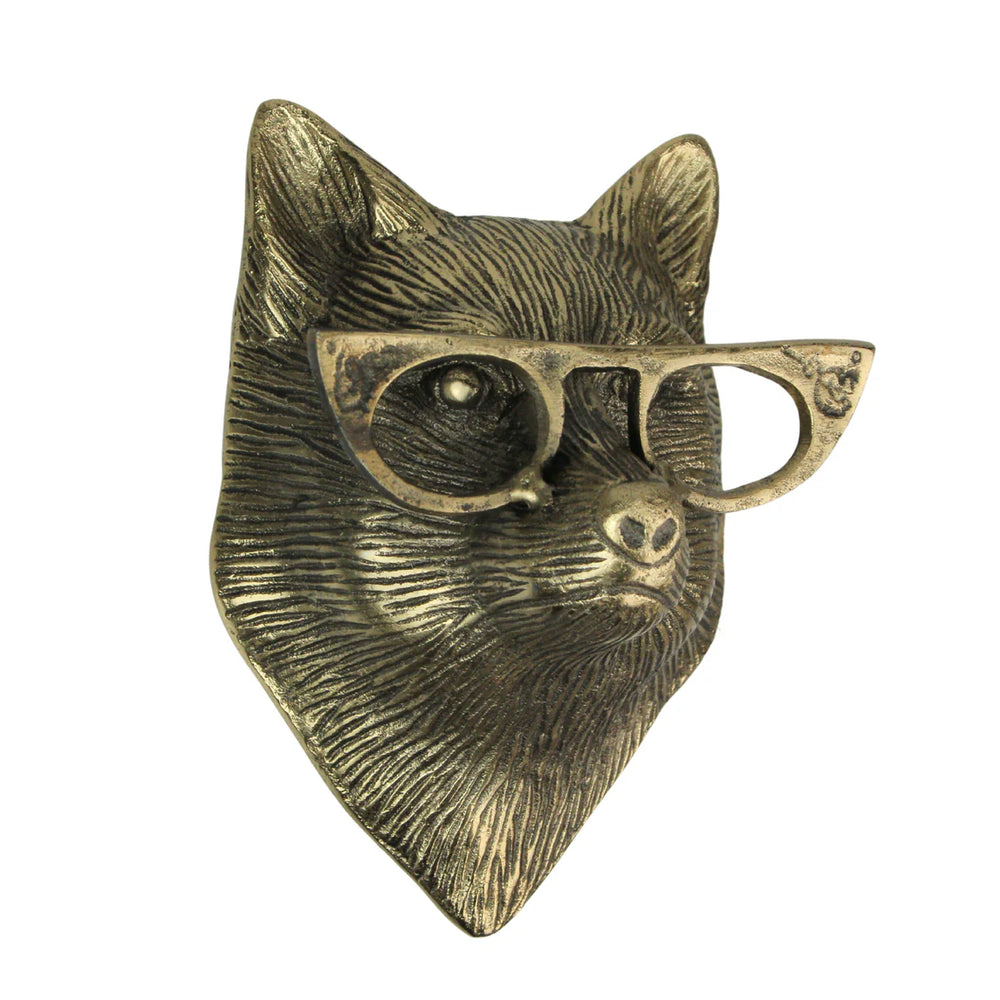 
                      
                        Gold Fox Head Wall Mount
                      
                    
