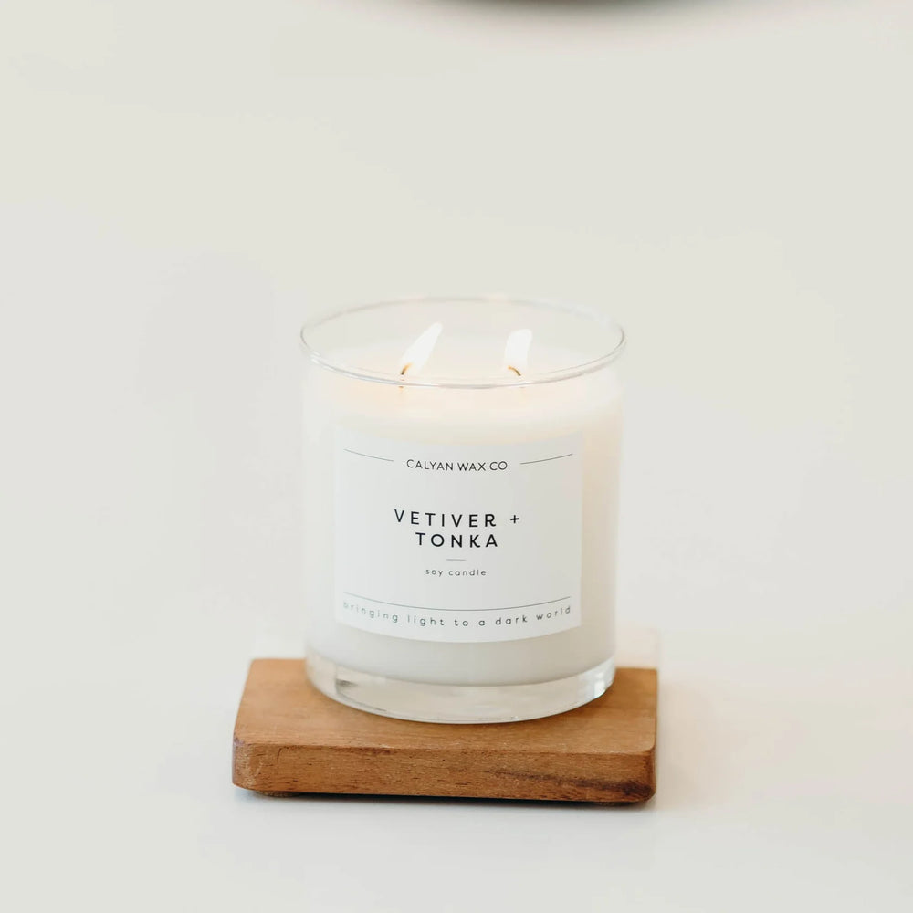 
                      
                        Vetiver + Tonka Glass Tumbler Candle
                      
                    