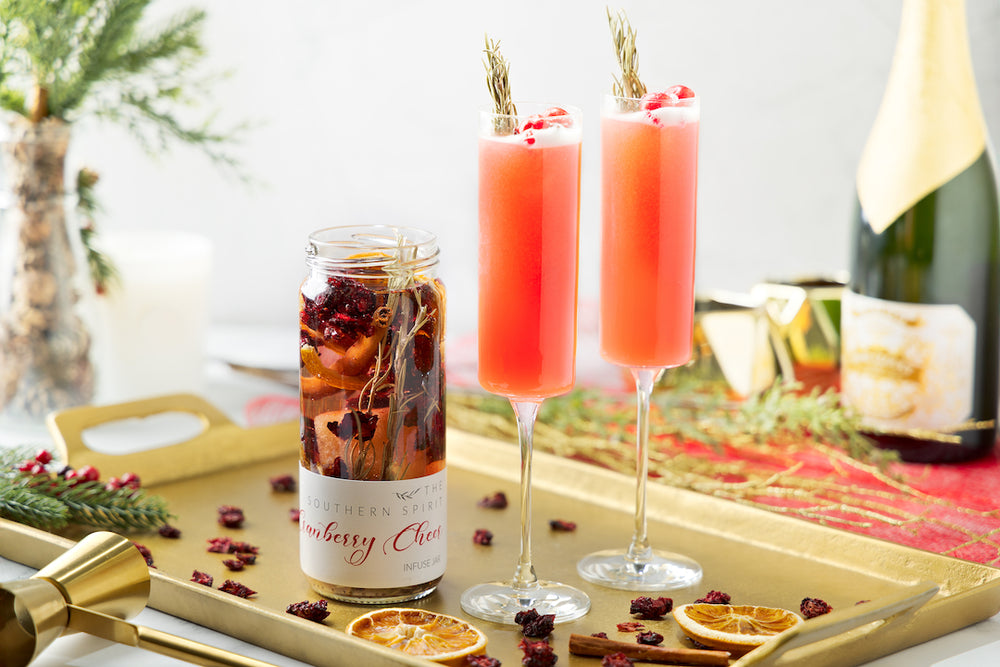Cranberry Cheer Cocktail Infusion
