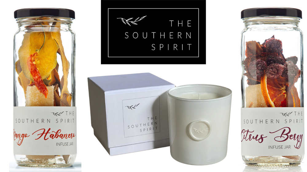 The Southern Spirit Bundle Includes Citrus Berry, Mango Habanero, Southern Spirit Candle