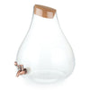 Pearl Crafted Glass Dispenser - 2.5 Gallon