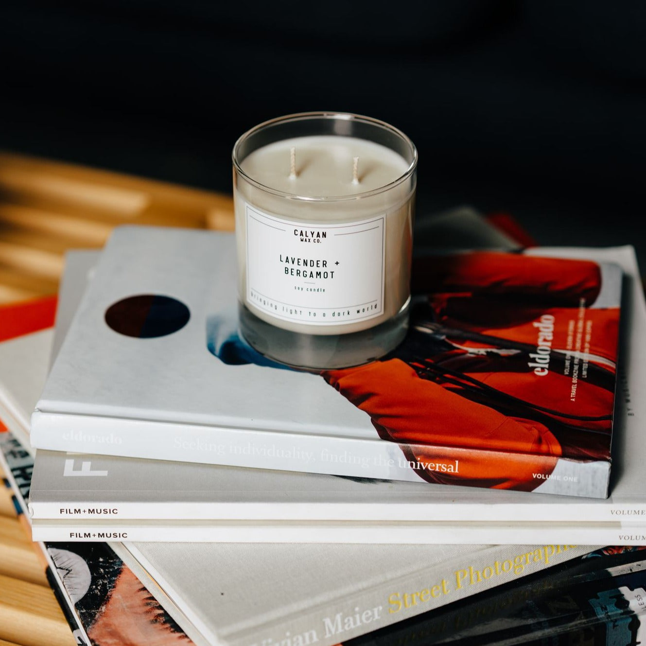 Lavender + Bergamot 11 Ounce Glass Tumbler