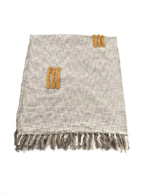 
            
                Load image into Gallery viewer, Tito Patterned Handwoven Throw Blanket
            
        