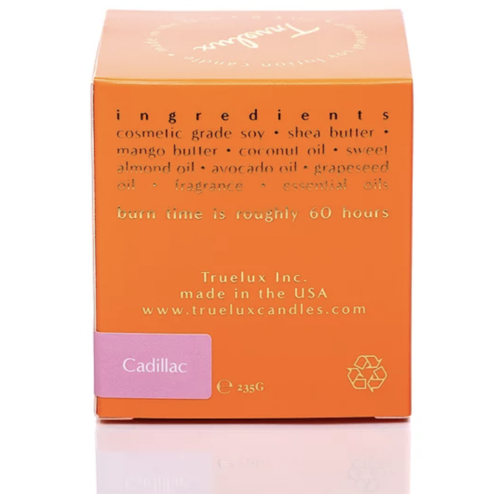 
                      
                        Cadillac One Wick Lotion Candle
                      
                    