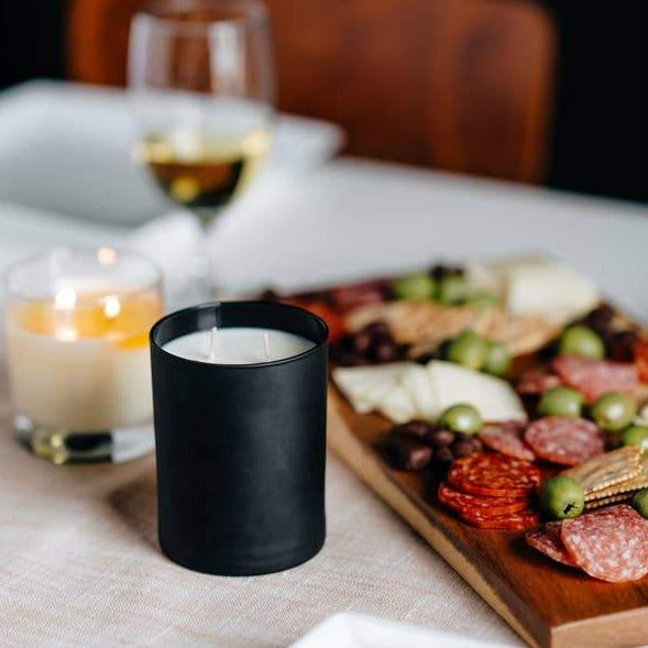 Home + Holiday Matte Black Candle