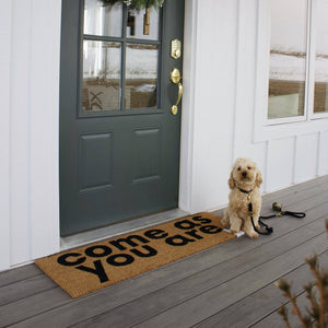 
            
                Load image into Gallery viewer, Come As You Are- XL Doormat
            
        