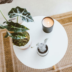 Fig + Seagrass Matte Black Candle
