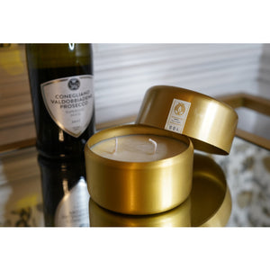 No. 67 Molded Metal 14 ounce Candle - Candlefish