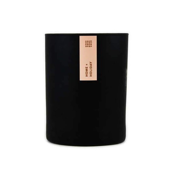 Home + Holiday Matte Black Candle