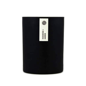 
            
                Load image into Gallery viewer, Oakmoss + Amber Matte Black Candle, Christmas Candle, Holiday Candle, Christmas
            
        