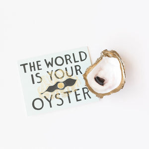 
            
                Load image into Gallery viewer, Gilded Oyster Jewelry Dish
            
        