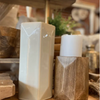 Wooden Pillar Candle Holder