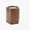 Wooden Pillar Candle Holder
