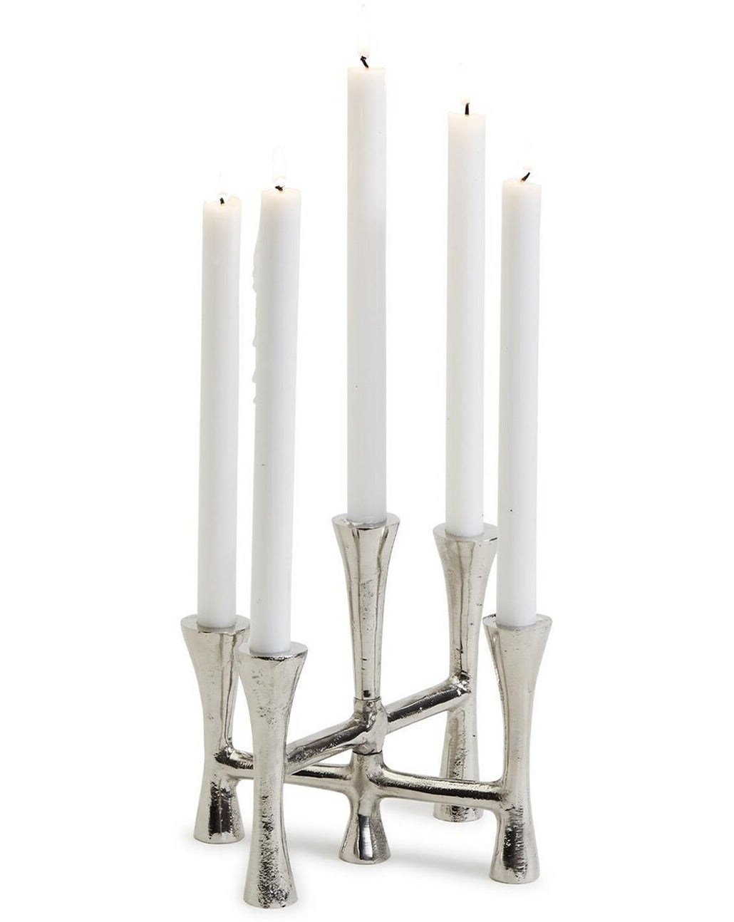 Silver Taper Candle Holder