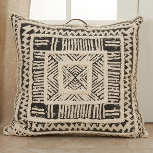 
            
                Load image into Gallery viewer, Oversized Printed + Tufted Floor Pillow, Mud-cloth, Home Decor, Living, Accents, Accessories
            
        